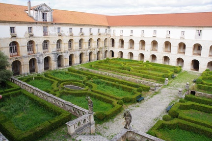 claustro nuevo del monasterio de Alcobaça