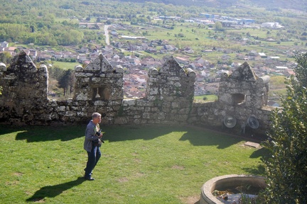 Almenas del castillo de Monterrey